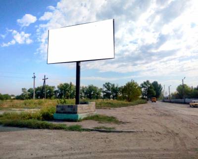 Білборд, Бігборд (Борд)  B у Покровське, 3х6  вул.Шмідта, в районі нафтобаз Фото 1