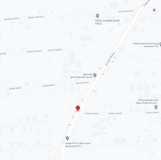 Билборд A в Александровке, 3х6  перехрестя Олександрівське шосе та вул. Гагаріна схема