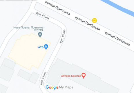Билборд B в Хмельницком Прибузька, 24 схема