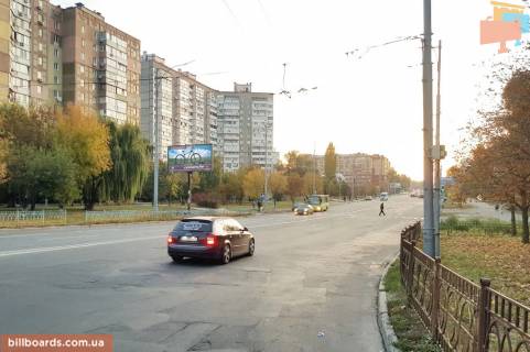 Билборд B в Киеве, 3*6 м  Ак. Ефремова, 17 (Уборевича), в сторону метро Академгородк фото 1
