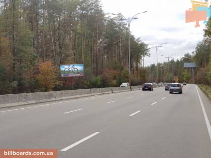 Билборд B в Киеве, 3*6 м  Большая Кольцевая дорога (в направлении Гостомеля, Бучи) фото 1