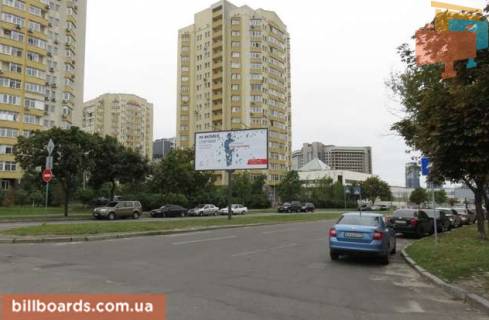 Билборд A в Киеве, 3*6 м  ул. Нестайка Всеволода (Мильчакова), 8, в сторону Митрополита Андрея Шептицького вул. (Луначарського) фото 1