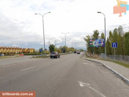Билборд A в Киеве, 3*6 м  ул. Богатырская (в сторону Киева) фото 1