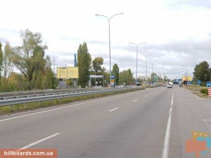 Билборд B в Киеве, 3*6 м  ул. Богатырская (в сторну Вышгорода) фото 1