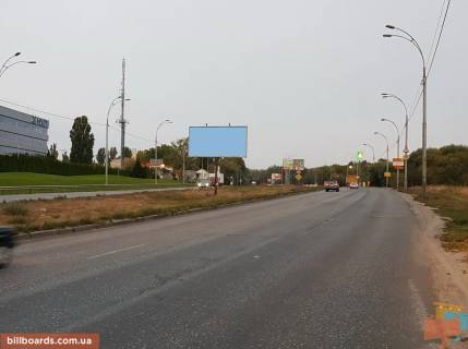Билборд A в Киеве, 3*6 м  Академіка Заболотного, 158 (в сторону Одесской площади) фото 1