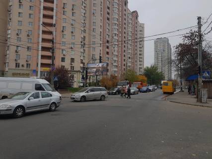 Билборд B в Киеве, 3*6 м  ул. Николая Голего (Л-Кумача), 5 в сторону пр-та Отрадный фото 1