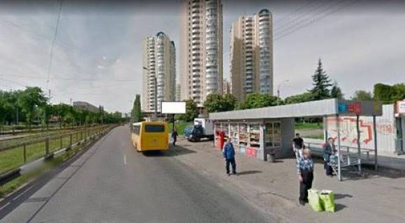 Билборд A в Киеве вул. Покотила (Картвелішвілі), 6 (03-0629-01) в напрямку бульвару Кольцова фото 1