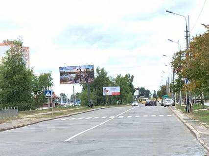 Билборд B в Киеве вул. О. Бальзака, 84 (03-0280-01) в напрямку вул. Милославська фото 1