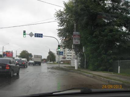 Нестандарт A в Борисполе вул. Київський Шлях, поворот на вул. Броварська фото 1