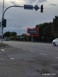Билборд A в Борисполе Бориспільське шосе 35км ви'їзд з м.Бориспіль на Києва, Київський шлях в районі зупинки 35 км. фото 1