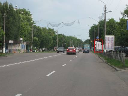 Билборд  в Борисполе вул. Київський Шлях, 10, біля ринку "Зоряний" фото 1