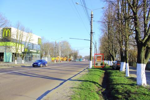 Билборд  в Борисполе вул. Київський Шлях, 58,  навпроти центрального парку фото 1
