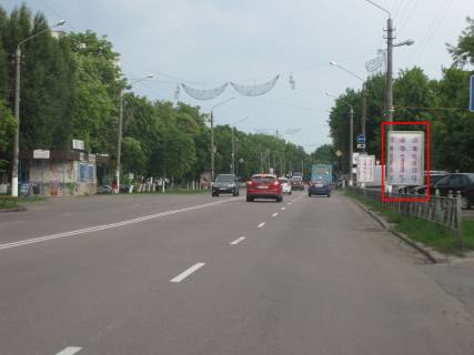 Билборд  в Борисполе вул. Київський Шлях, 10, біля ринку "Зоряний" фото 1