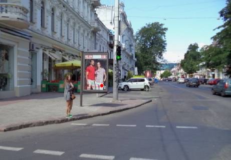Ситилайт B в Одессе, 1.8x1.2  Грецька вул., 21 - Рішельєвська вул. фото 1