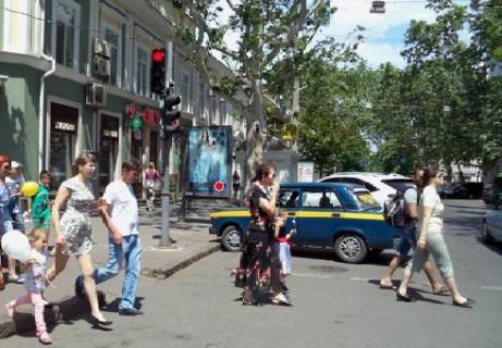 Ситилайт A в Одессе, 1.8x1.2  Європейська вул. (Катерининська)., 14 - Дерибасівська вул. фото 1