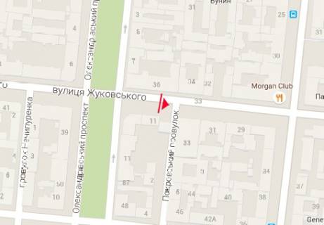 Scrolller, Scroll A in Odessa Zukovskogo st., 33 - Pokrovskij per. - 237349 scheme