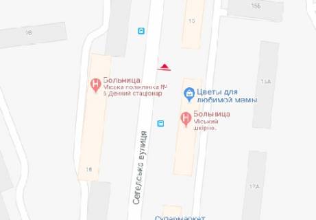 Білборд, Бігборд (Борд)  B у Одесі Сегедская ул.,17 схема