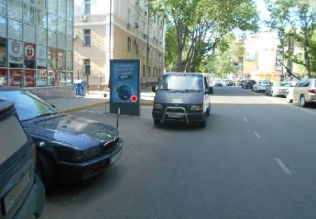 Ситилайт B в Одессе, 1.8x1.2  Шевченка просп.,2а , навпроти Політехнічний інститут фото 1
