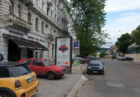 Билборд B в Одессе, 3x1.5  Грецька вул.23 - Європейська вул. (Катерининська) фото 1