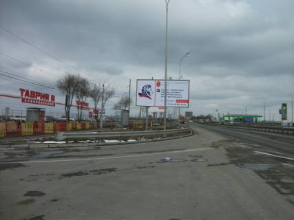Билборд A в Одессе, 3х6  1-й км Новониколаевской дороги выезд Таврия-В В фото 1