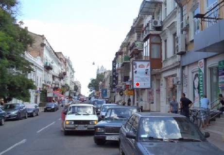 Ситилайт B в Одессе, 1.8x1.2  Ланжеронівська вул., 19 фото 1
