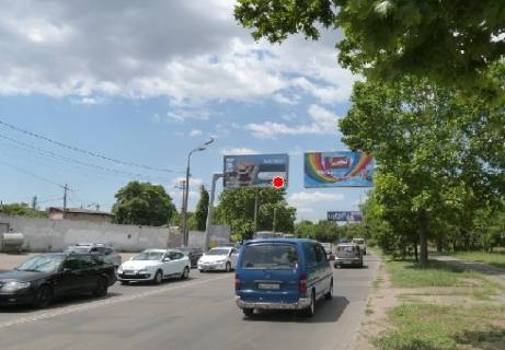 Билборд B в Одессе Краснова ул. - Артилерийский парк фото 1