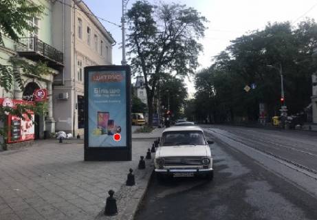 Билборд B в Одессе, 3x1.5  Преображенська вул., 21 фото 1