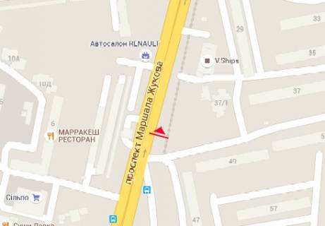 Билборд B в Одессе Небесной Сотни пр., 37/3 схема