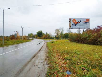 Білборд, Бігборд (Борд)  A у Золочеві, 6x3м.  м. Золочів, вул. Тернопільська, виїзд з міста в напрямку м. Тернопіль Фото 1