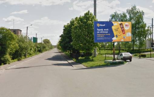 Билборд A в Бродах, 6x3м.  вул. Привокзальна, з/д вокзал, парковка таксі, центральна автостанція, великий трафік, транзит фото 1
