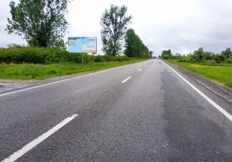 Билборд B в Львове Выезд из г. Жовква на г.Рава - Русская, Трасса Львов- Рава-Русская (М-09), на границу c Польшей (г.Рава-Русская) + АЗС БРСМ фото 1