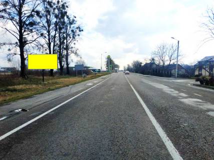 Білборд, Бігборд (Борд)  B у Сопошині, 6x3м.  с. Сопошин, виїзд з м. Жовква в напрямку м. Львів, траса Львів- Рава-Руська (М-09), поряд АЗК WOG, пішохідний перехід світлофор, зупинка гром. транспорту Фото 1
