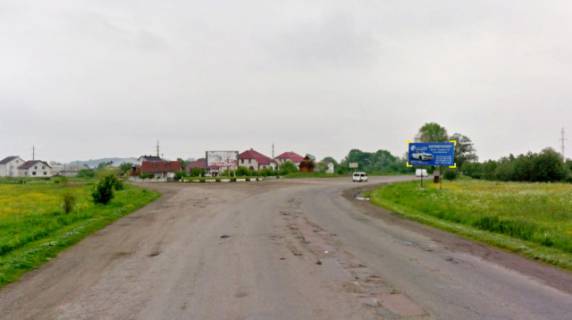 Билборд A в Жидачів, 5.9x2.9м.  Автошлях М12 (Стрий - Тернопіль), центральний в'їзд в м.Жидачів з сторони м.Стрий, по автокільцю на м.Жидачів, м.Ходорів, м. Тернопіль, м.Миколаїв фото 1