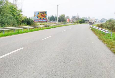 Білборд, Бігборд (Борд)  B у Жидачів, 6x3м.  м. Жидачів, вул. Данила Галицького, автошлях М12 (Стрий - Тернопіль), центральний в'їзд в м.Жидачів з сторони м. Тернопіль, обмеження швидкості, автомийка Lux Wash, СТО, на АЗК ОККО Фото 1
