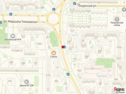 Нестандарт A в Киеве, 1,15x2,10  Просп. Героїв Сталінграду, 22 схема