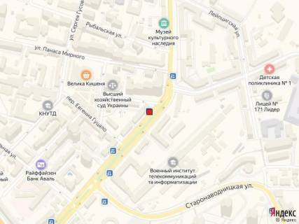 Билборд A в Киеве Вул. Генерала Алмазова, 2 схема
