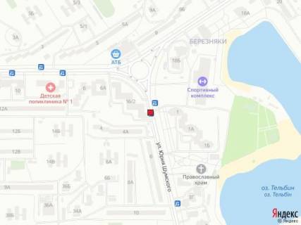 Билборд A в Киеве Вул. Шумського, 2 схема