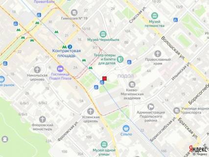 Нестандарт A в Киеве, 1,15x2,10  Контрактова площа схема