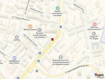 Нестандарт A у Києві, 1,25x2,10  Вул. Генерала Алмазова, 2 схема