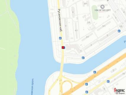 Билборд A в Киеве Русанівська набережна, 1 схема
