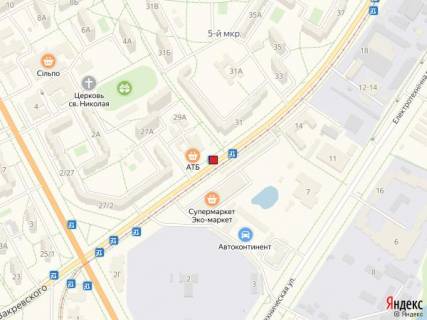 Нестандарт A в Киеве, 1,15x2,10  Вул. Закревського, 29 схема