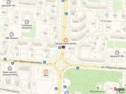Нестандарт A в Киеве, 1,15x2,10  Просп. Маяковського, 60 схема