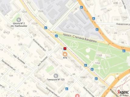 Билборд A в Киеве Вул. Кирилівська, 115/3 схема