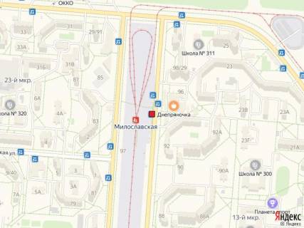 Нестандарт A в Киеве, 1,23x2,23  Вул. Бальзака, 92 схема