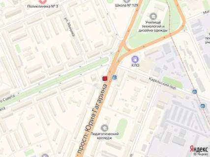 Билборд A в Киеве Проспект Гагаріна, 19/30 схема
