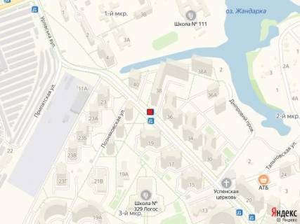 Білборд, Бігборд (Борд)  A у Києві Урлівська вул., 38 схема