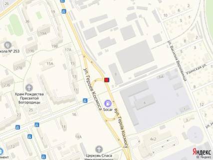 Нестандарт  в Киеве Вул. Героїв Космосу, 8 схема