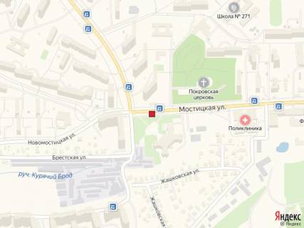 Нестандарт  в Киеве Вул. Мостицька,11 схема