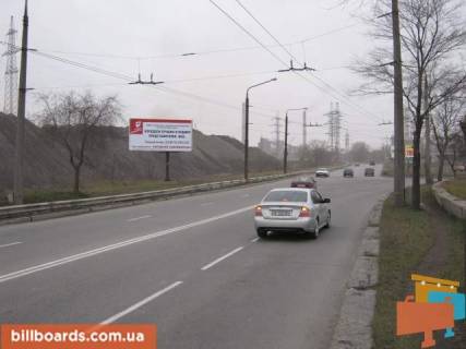 Билборд B в Запорожье, 3x6  108_Запорожье_Северное Шоссе, ул Демократическая, к центру фото 1