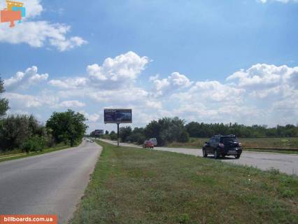 Білборд, Бігборд (Борд)  A у Запоріжжі, 3x6  149_Запорожье_ул.Тиражная 150м от въезда в Осипенкосвкий микрорайон  -въезд в город Фото 1